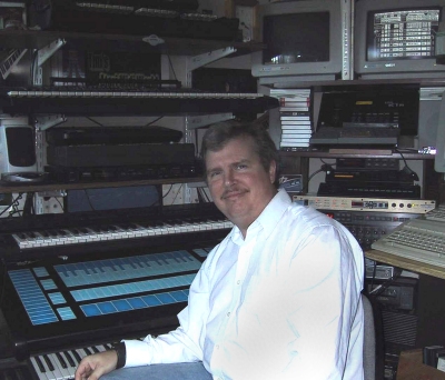 Photo of Tim in his studio