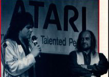 Jimmy Hotz and Mick Fleetwood at Atari Fest